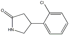2-Pyrolidinone, 4-(2-Chlorophenyl) CAS#: 28311-22-0