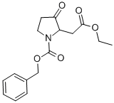 2-Pyrrolidineacetic acid, 3-oxo-1-[(phenylmethoxy)carbonyl]-, ethyl ester CAS#: 219841-93-7