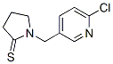 2-Pyrrolidinethione,  1-[(6-chloro-3-pyridinyl)methyl]- CAS#: 230617-77-3