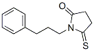 2-Pyrrolidinone, 1-(3-phenylpropyl)-5-thioxo- CAS#: 103872-62-4