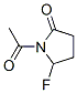 2-Pyrrolidinone, 1-acetyl-5-fluoro- (9CI) CAS#: 246181-62-4