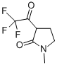 2-Pyrrolidinone, 1-methyl-3-(trifluoroacetyl)- (9CI) CAS#: 107470-28-0