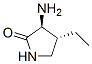 2-Pyrrolidinone,3-amino-4-ethyl-,(3S,4R)-(9CI) CAS#: 222301-70-4