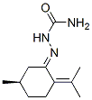 2-[(R)-5-Methyl-2-(1-methylethylidene)cyclohexylidene]hydrazinecarboxamide CAS#: 23733-71-3