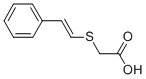 2-(STYRYLTHIO)ACETIC ACID CAS#: 13435-97-7