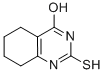 2-SULFANYL-5,6,7,8-TETRAHYDRO-4-QUINAZOLINOL CAS#: 16064-21-4