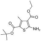2-TERT-BUTYL 4-ETHYL 5-AMINO-3-METHYLTHIOPHENE-2,4-DICARBOXYLATE CAS#: 257610-86-9