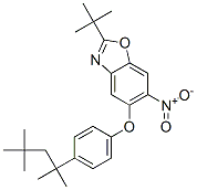 2-TERT-BUTYL-6-NITRO-5-(PARA-(1,1,3,3-TETRAMETHYLBUTYL)PHENOXY)BENZOXAZOLE CAS#: 102405-96-9
