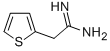 2-THIOPHEN-2-YL-ACETAMIDINE CAS#: 28424-54-6