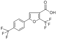 2-(TRIFLUOROMETHYL)-5-[4-(TRIFLUOROMETHYL)PHENYL]-3-FUROIC ACID CAS#: 240408-99-5