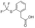 2-(TRIFLUOROMETHYLTHIO)PHENYLACETIC ACID CAS#: 239080-01-4