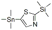 2-TRIMETHYLSILANYL-5-TRIMETHYL-STANNANYL-THIAZOLE CAS#: 108306-57-6