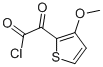 2-Thiopheneacetyl chloride, 3-methoxy-alpha-oxo- (9CI) CAS#: 100751-57-3