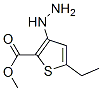 2-Thiophenecarboxylicacid,5-ethyl-3-hydrazino-,methylester(9CI) CAS#: 104680-37-7