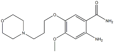 2-aMino-4-Methoxy-5-(3-Morpholinopropoxy)benzaMide CAS#: 246512-44-7