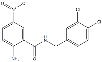 2-aMino-N-(3,4-dichlorobenzyl)-5-nitrobenzaMide CAS#: 247569-82-0
