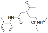 2-[acetyl-[(2,6-dimethylphenyl)carbamoylmethyl]amino]ethyl-diethyl-aza nium chloride CAS#: 102207-85-2
