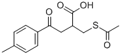 2-acetylthiomethyl-3-(4-methylbenzoyl)propionic acid CAS#: 101973-77-7