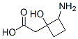 2-amino-1-hydroxycyclobutane-1-acetic acid CAS#: 108428-42-8