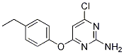 2-amino-4-(p-ethylphenoxy)-6-chloropyrimidine CAS#: 100763-77-7
