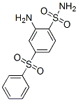 2-amino-4-phenylsulfonylbenzenesulfonamide CAS#: 23146-60-3