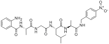 2-aminobenzoylalanyl-glycyl-leucyl-alanyl-4-nitrobenzylamide CAS#: 100307-95-7