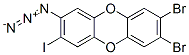 2-azido-3-iodo-7,8-dibromodibenzo-1,4-dioxin CAS#: 106463-72-3