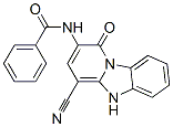 2-benzamido-4-cyano-1-oxo-1H,5H-pyrido(1,2-a)benzimidazole CAS#: 103897-17-2