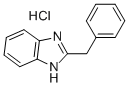 2-benzyl-1H-benzimidazole monohydrochloride CAS#: 1212-48-2