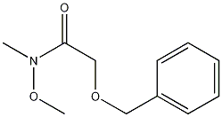 2-(benzyloxy)-N-methoxy-N-methylacetamide CAS#: 104863-68-5