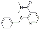 2-(benzylthio)-N,N-diMethylnicotinaMide CAS#: 112006-57-2