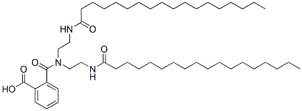 2-[[bis[2-[(1-oxooctadecyl)amino]ethyl]amino]carbonyl]benzoic acid CAS#: 2352-88-7
