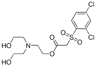 2-(bis(2-hydroxyethyl)amino)ethanol, 2-(2,4-dichlorophenyl)sulfonylace tic acid CAS#: 102582-96-7