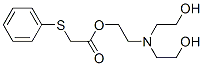 2-(bis(2-hydroxyethyl)amino)ethanol, 2-phenylsulfanylacetic acid CAS#: 102582-86-5