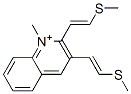 2-bis(2-methylthio)vinyl-1-methylquinolinium CAS#: 21804-67-1