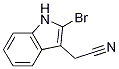 (2-bromo-1H-indol-3-yl)-acetonitrile CAS#: 106050-92-4