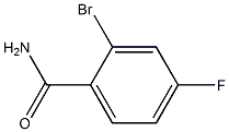 2-bromo-4-fluorobenzamide CAS#: 1006-40-2