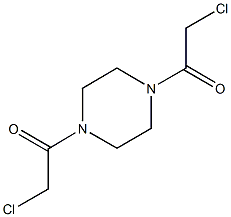 2-chloro-1-[4-(2-chloroacetyl)piperazin-1-yl]ethanone CAS#: 1703-23-7