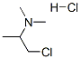 2-chloro-1-methylethyl(dimethyl)amine hydrochloride CAS#: 17256-39-2
