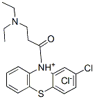 2-chloro-10-[3-(diethylamino)propionyl]-10H-phenothiazinium chloride CAS#: 1045-82-5
