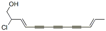 2-chloro-3,11-tridecadiene-5,7,9-triyn-1-ol CAS#: 2060-58-4