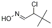 2-chloro-3,3-diMethylbutanal oxiMe CAS#: 13422-65-6
