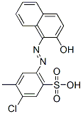 2-chloro-5-[(2-hydroxy-1-naphthyl)azo]toluene-4-sulphonic acid CAS#: 15958-19-7