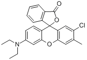 2'-chloro-6'-(dimethylamino)-3'-methylspiro[isobenzofuran-1(3H),9'-[9H]xanthene]-3-one CAS#: 21121-62-0
