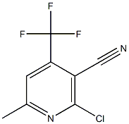 2-chloro-6-methyl-4-(trifluoromethyl)nicotinonitrile CAS#: 13600-48-1