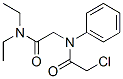2-chloro-N-(diethylcarbamoylmethyl)-N-phenyl-acetamide CAS#: 106321-35-1