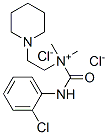 (2-chlorophenyl)carbamoylmethyl-methyl-[2-(3,4,5,6-tetrahydro-2H-pyrid in-1-yl)ethyl]azanium dichloride CAS#: 101651-66-5