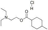 2-diethylaminoethyl 4-methylcyclohexane-1-carboxylate hydrochloride CAS#: 28657-03-6