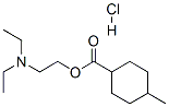 2-diethylaminoethyl 4-methylcyclohexane-1-carboxylate hydrochloride CAS#: 28657-04-7