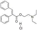 2-(diethylamino)ethyl (benzylidene)phenylacetate hydrochloride CAS#: 1679-81-8
